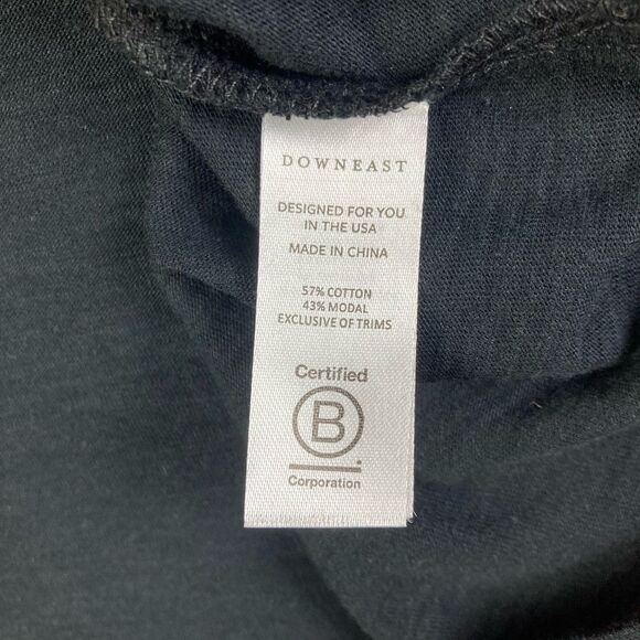 DOWNEAST Sz Small Blossom Tee Shirt Floral Graphic Pullover Modal Cotton NWT - Picture 7 of 8